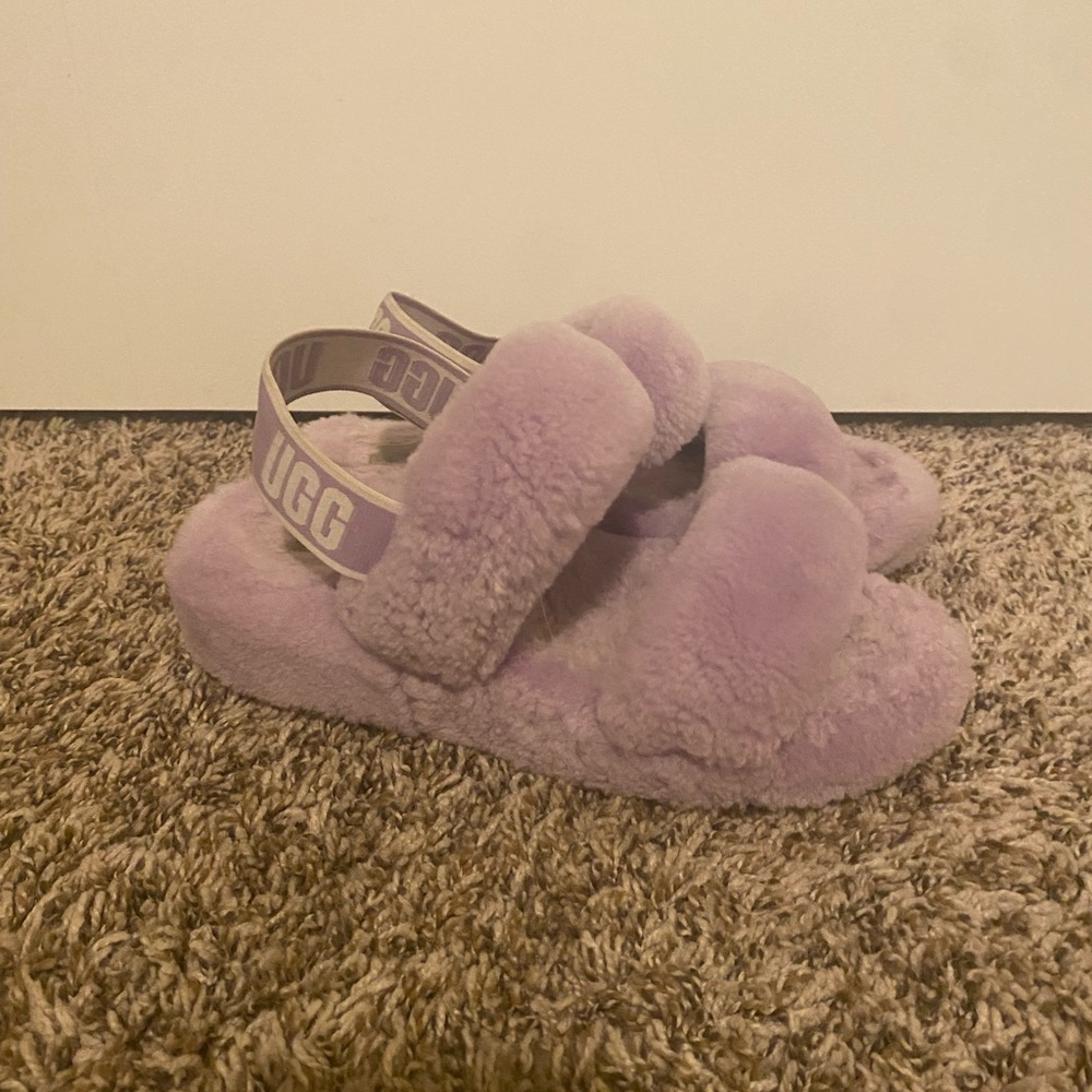 UGG fluff yeah slippers